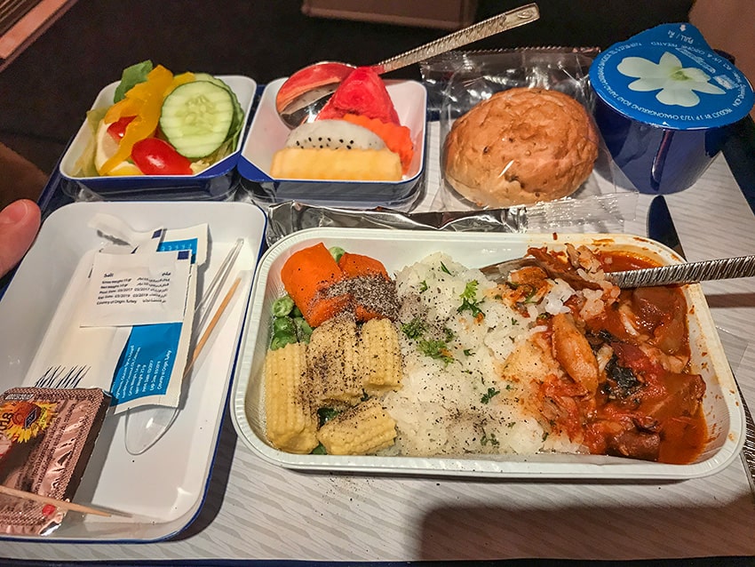 Vegetarian Dinner Kuwait Airways