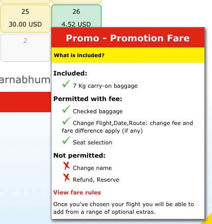 VietJet Air Promotion Fare