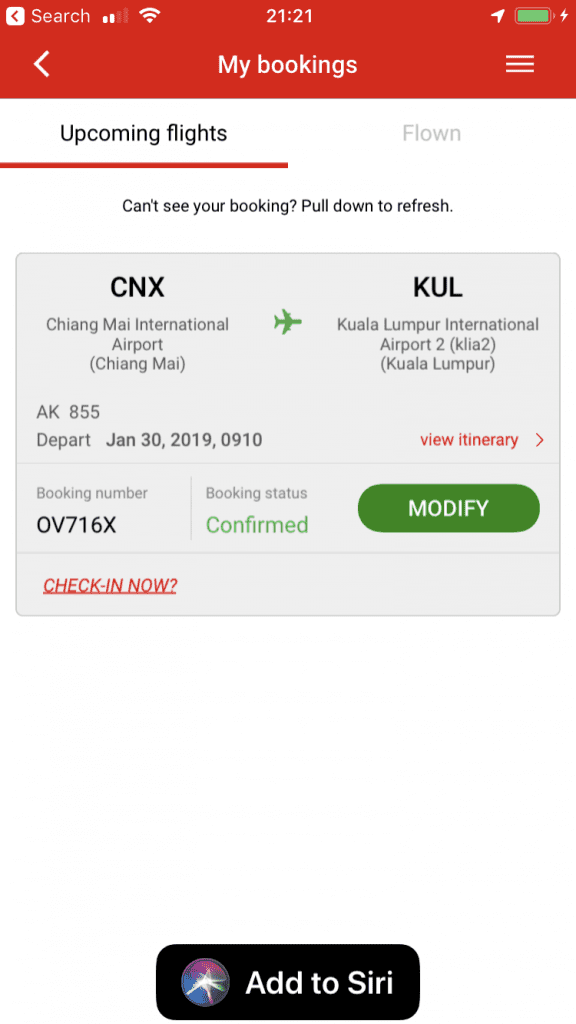 Airasia Review From Chiang Mai To Kuala Lumpur February 2019