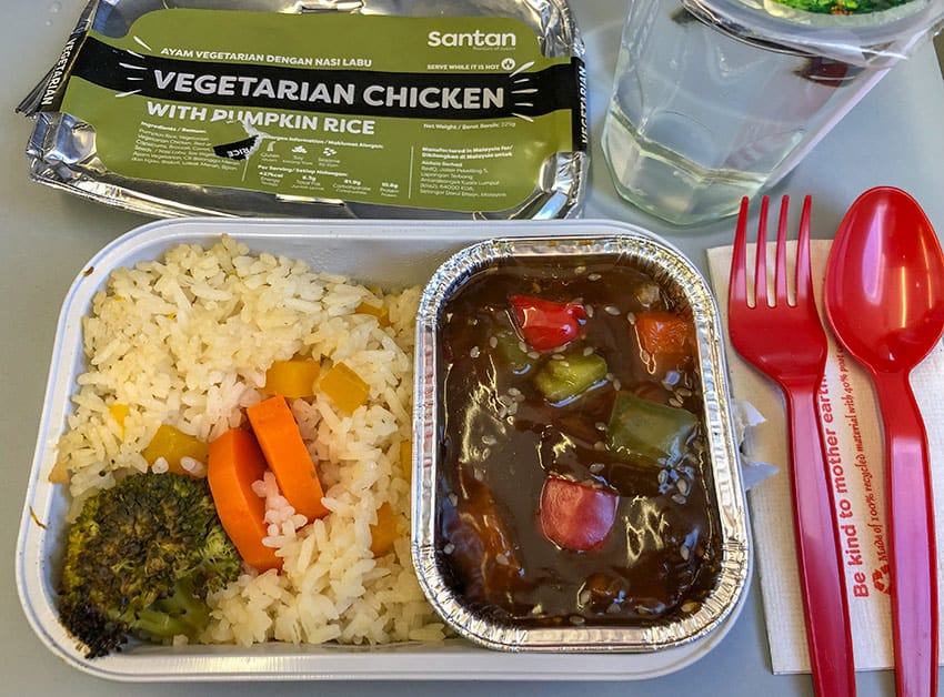 AirAsia Vegetarian Chicken