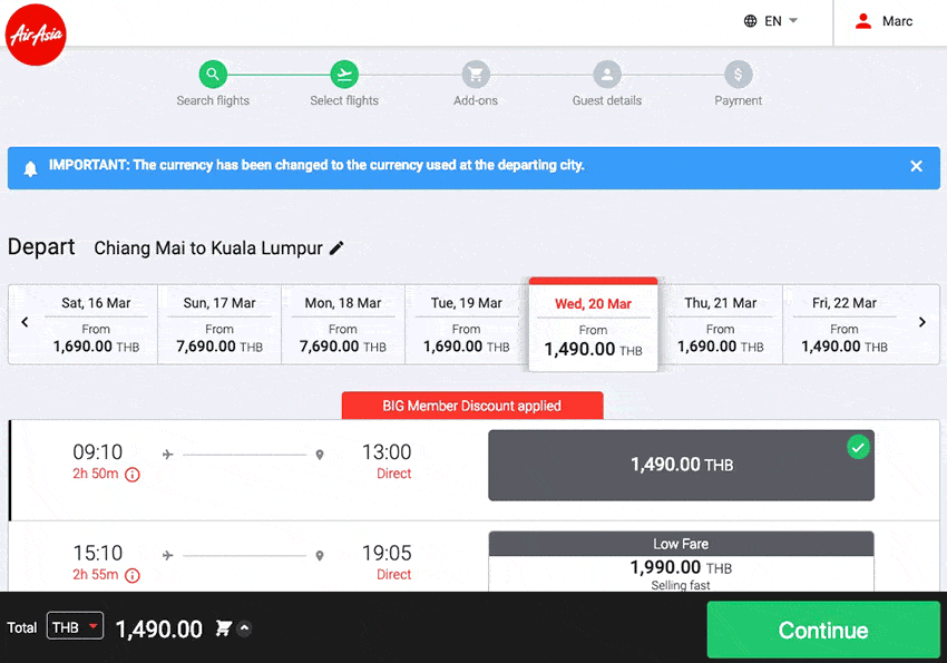 airasia baggage rate 2018