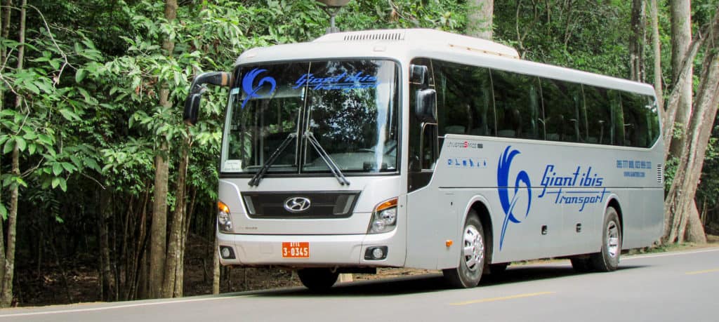Giant Ibis Bus Phnom Penh to Siam Reap