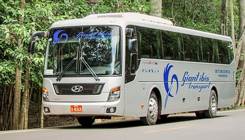 Giant Ibis Bus Phnom Penh to Siam Reap