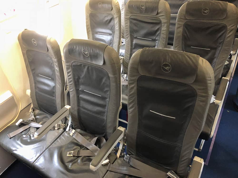 Lufthansa A320 Seat