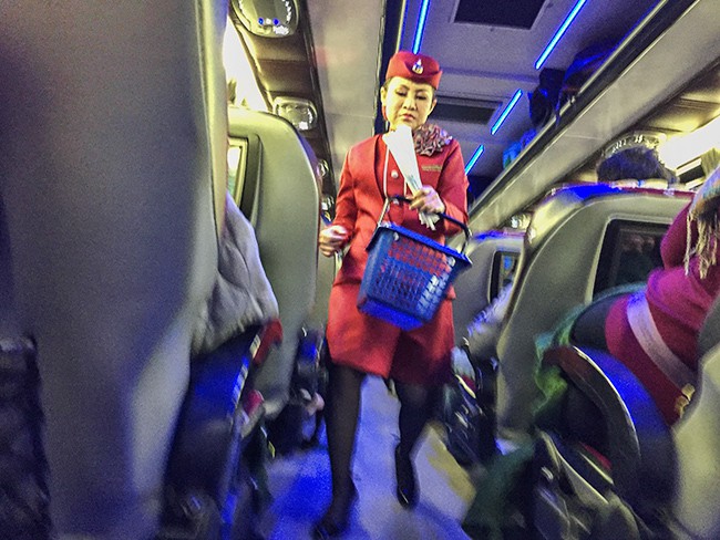 Free Snacks Bangkok Buslines