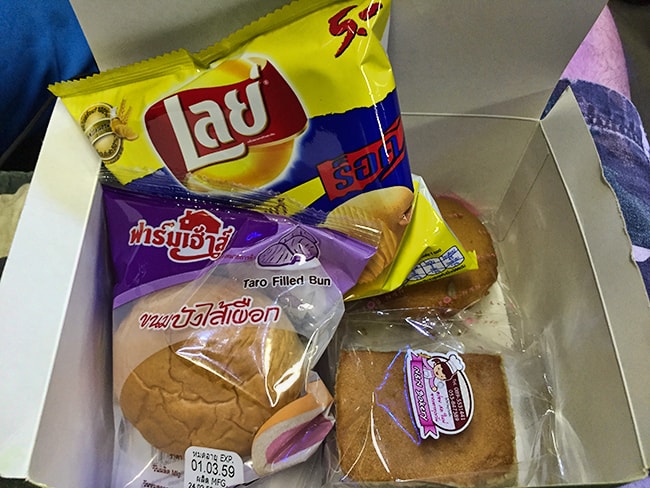 Free Snacks Bangkok Buslines
