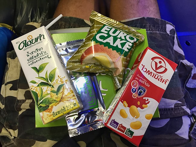 Free Snacks Bangkok Buslines