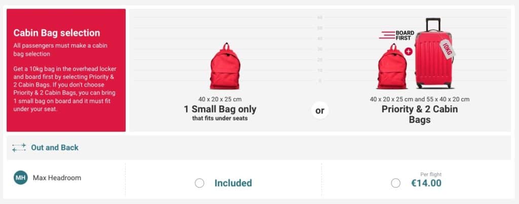 laudamotion bag policy