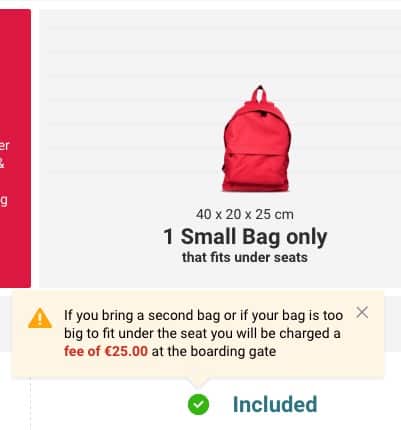 laudamotion bag policy